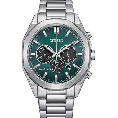 Citizen Eco-Drive Green Dial Men 41mm CA4590-81X