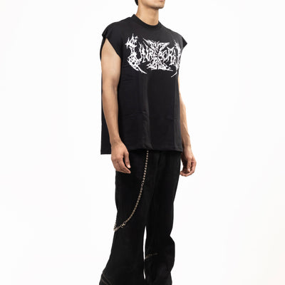 Hardcore Metal Logo - Black Tank