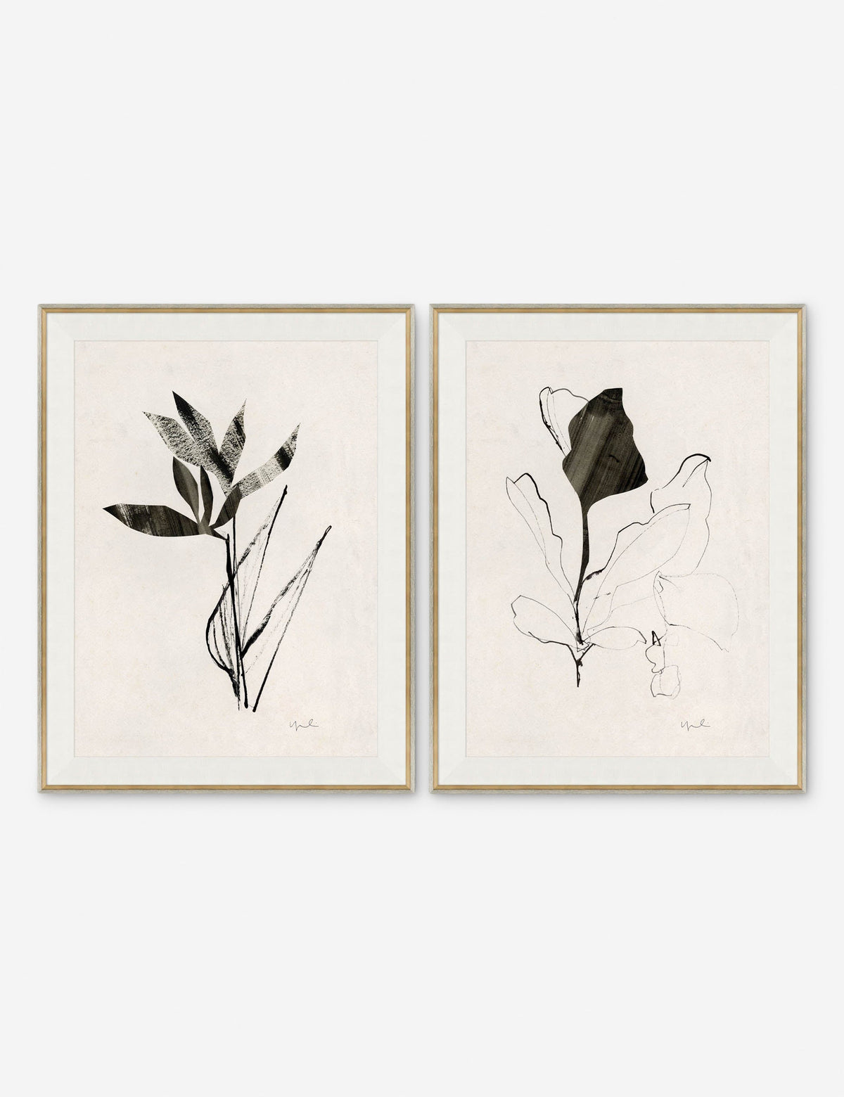 Noir I & II Print (Set of 2) by Yuki Osada