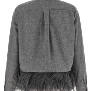 Fabiana Filippi Feather Shirt