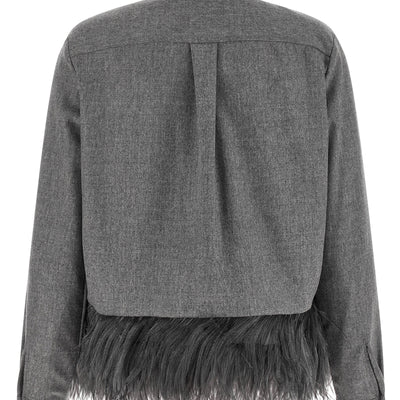 Fabiana Filippi Feather Shirt