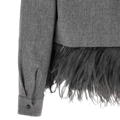 Fabiana Filippi Feather Shirt