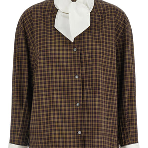 Marni Scarf Collar Shirt