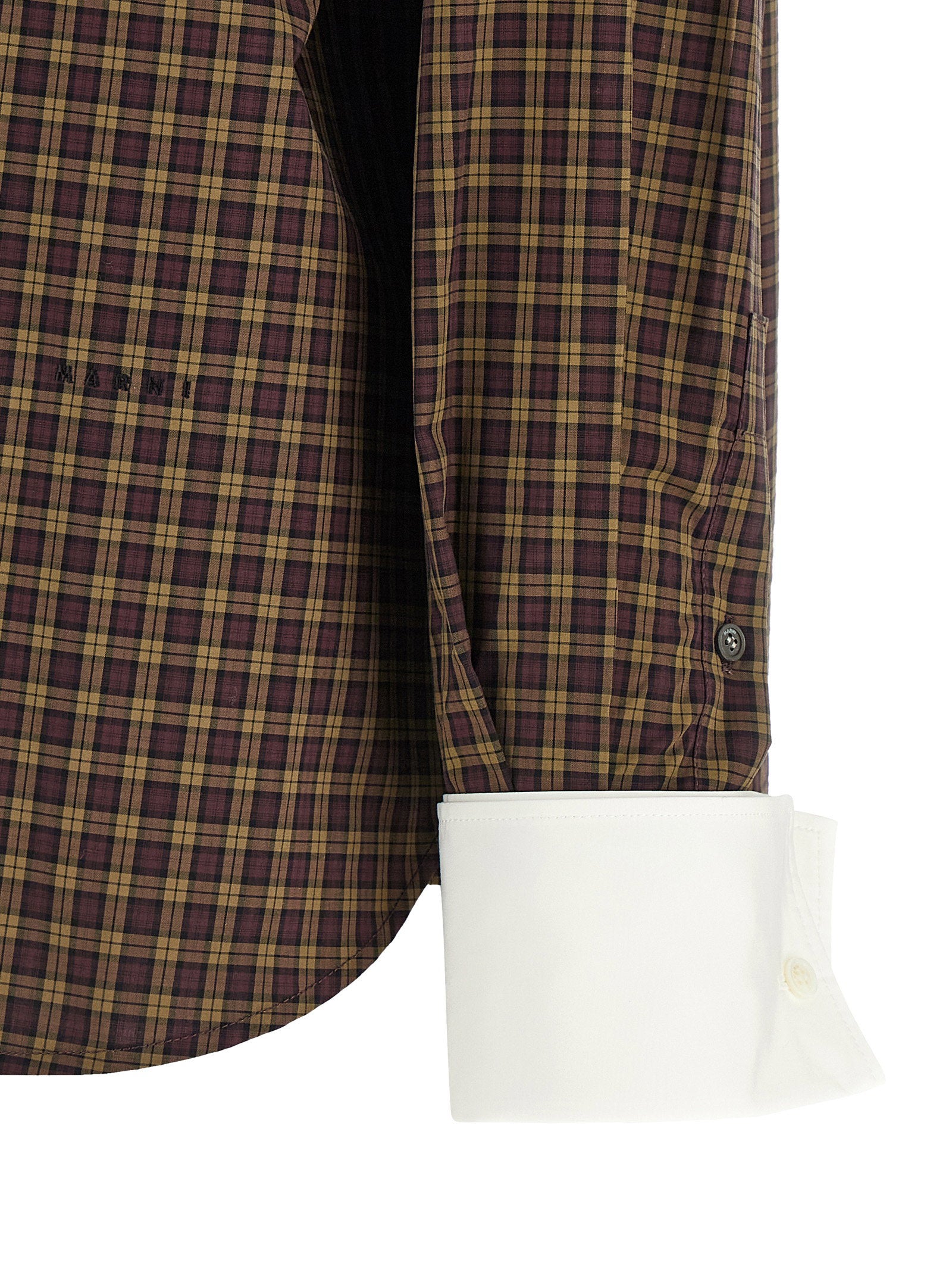 Marni Scarf Collar Shirt