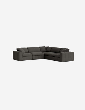 Charcoal Performance Linen