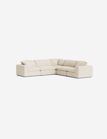 Ivory Modern Boucle