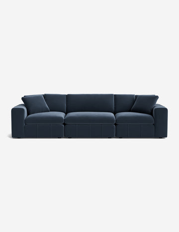 Blue Modern Velvet