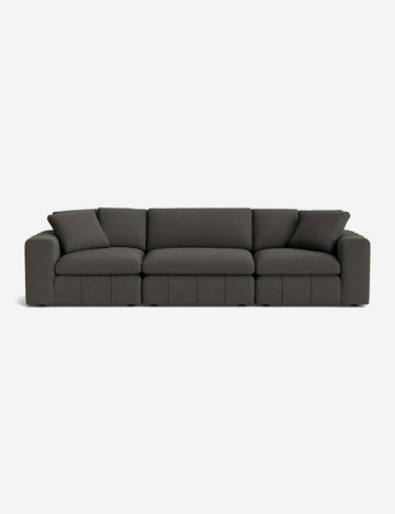 Charcoal Performance Linen