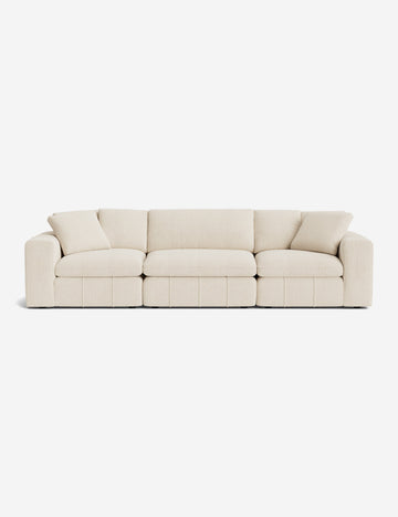 Ivory Modern Boucle