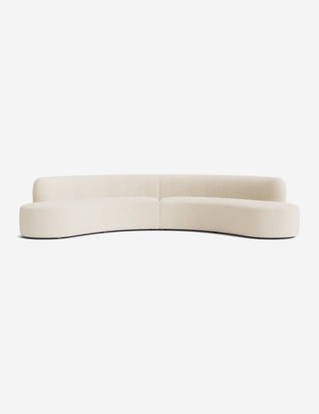 Ivory Modern Boucle