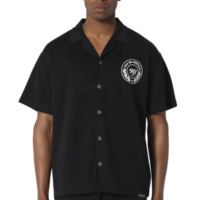 Pas De Monaco Carerra Line Black Shirt