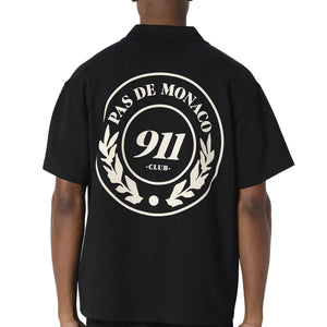 Pas De Monaco Carerra Line Black Shirt