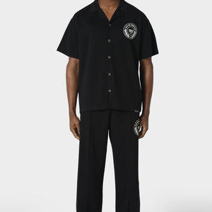 Pas De Monaco Carerra Line Black Shirt