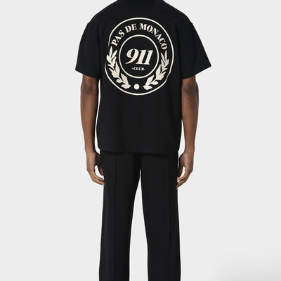 Pas De Monaco Carerra Line Black Shirt