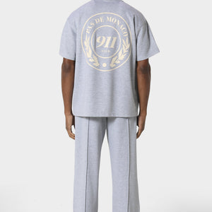 Pas De Monaco Carerra Line Marl Grey Shirt