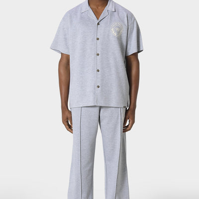 Pas De Monaco Carerra Line Marl Grey Shirt