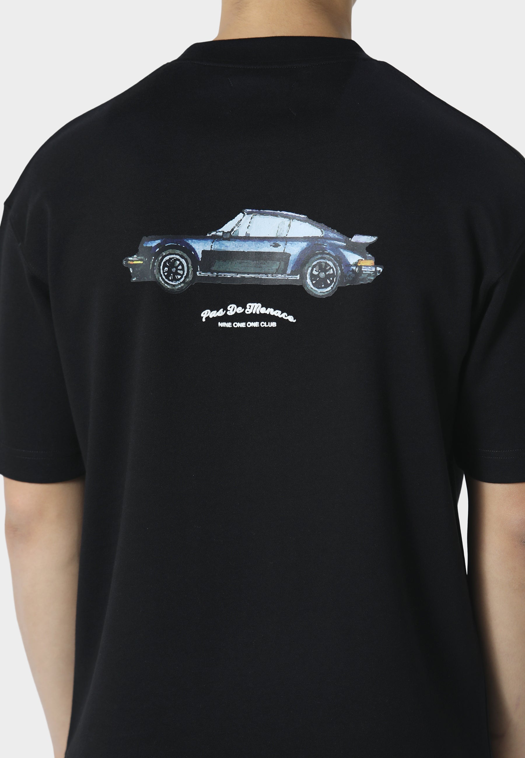 Pas De Monaco Carrera Prive Black T-Shirt