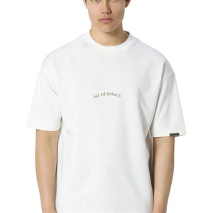 Pas De Monaco Carrera Prive Off White T-Shirt