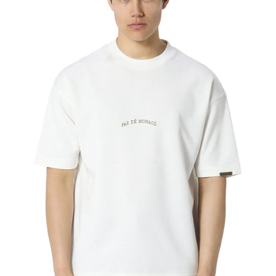 Pas De Monaco Carrera Prive Off White T-Shirt