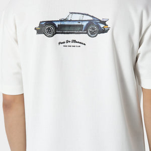 Pas De Monaco Carrera Prive Off White T-Shirt