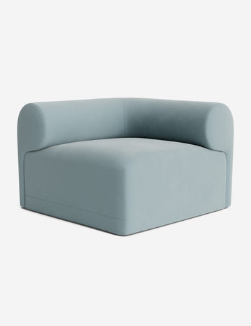 Sky Blue Classic Velvet