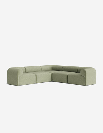 Sage Performance Striated Velvet