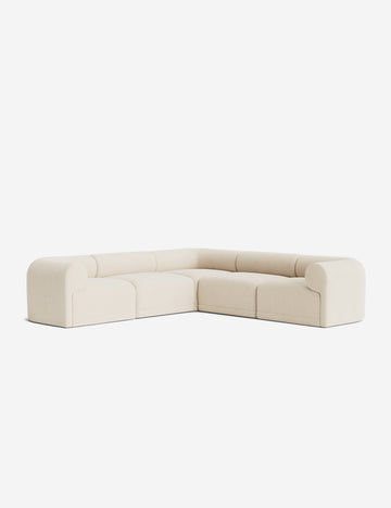 Ivory Modern Boucle