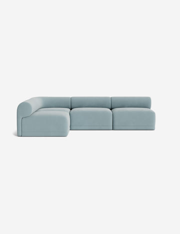 Sky Blue Classic Velvet