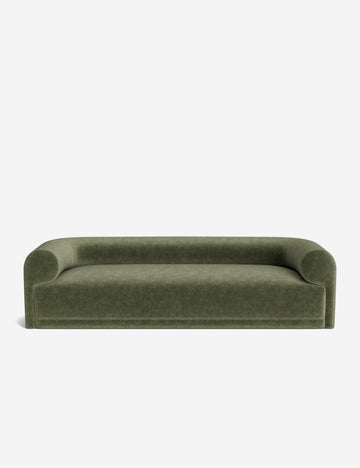 Moss Performance Striated Velvet