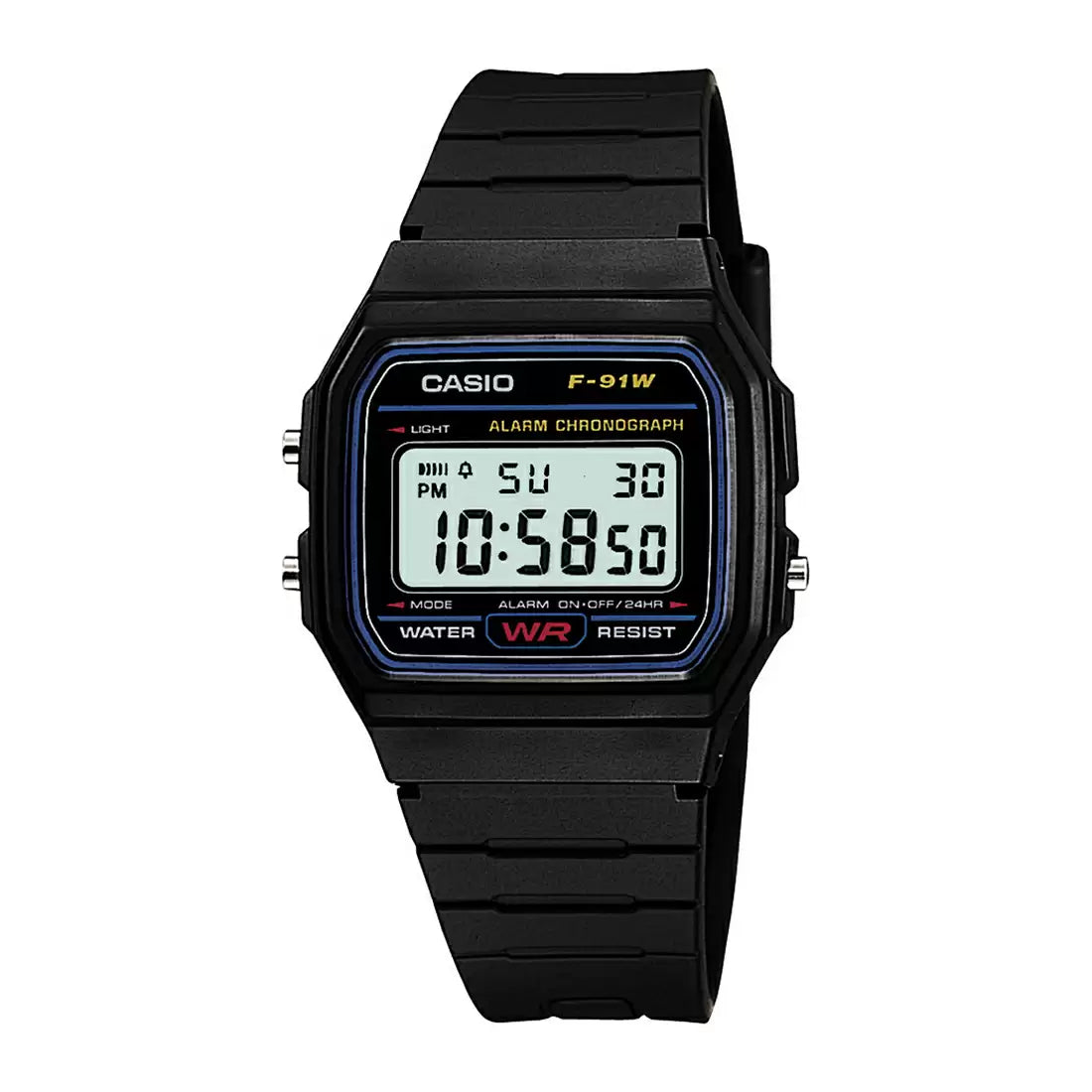 Casio Youth F91W Black Digital Unisex Watch 35MM