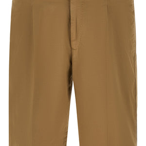 Pt Torino Stretch Cotton Bermuda Shorts