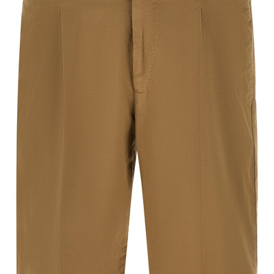 Pt Torino Stretch Cotton Bermuda Shorts