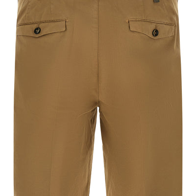 Pt Torino Stretch Cotton Bermuda Shorts