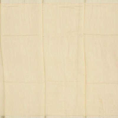 Light Green Handloom Chanderi Cotton Saree With Printed Okra Motifs-Light Green