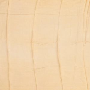 Black Handloom Chanderi Cotton Saree With Printed Floral Motifs-Black