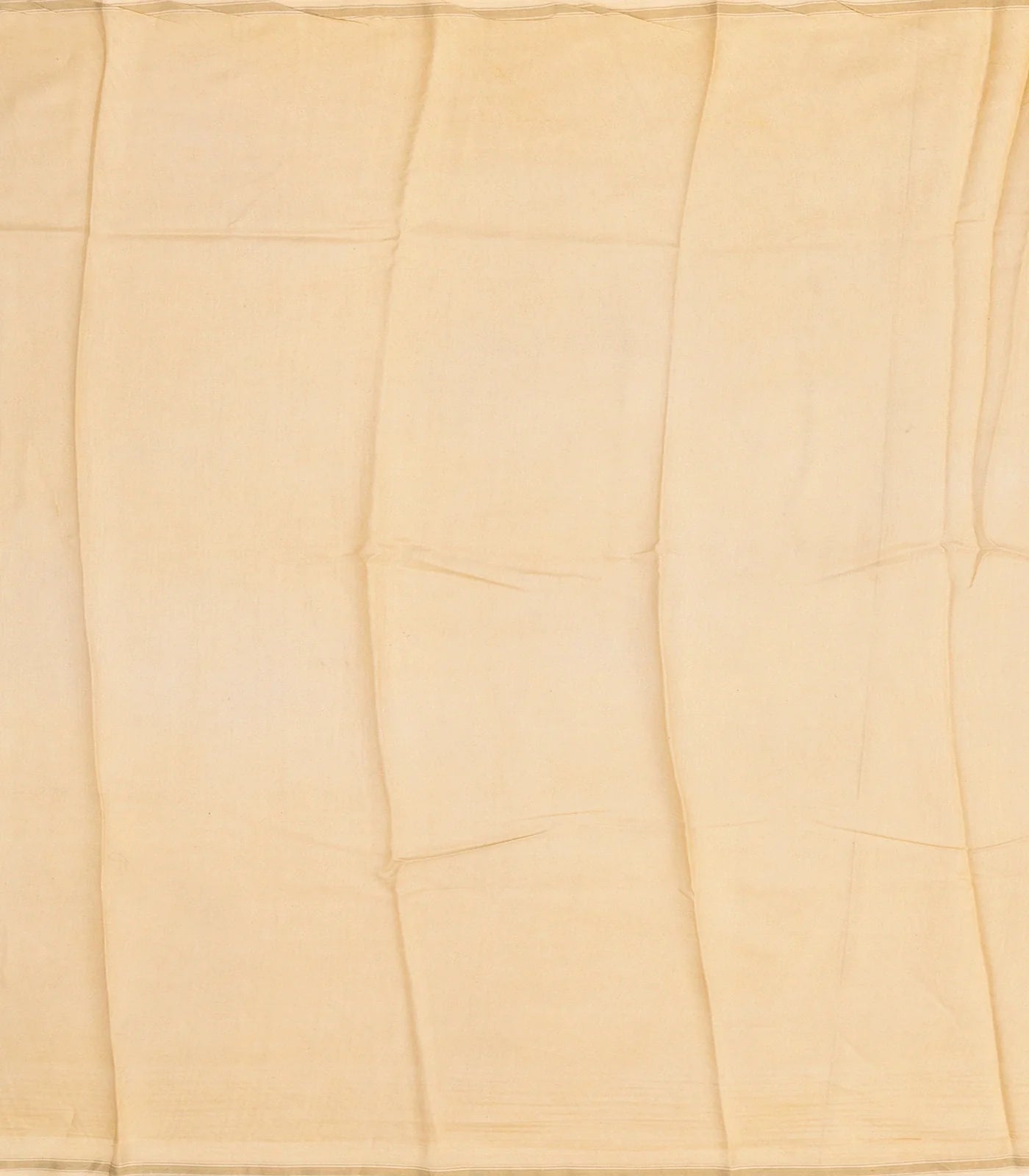 Black Handloom Chanderi Cotton Saree With Printed Floral Motifs-Black