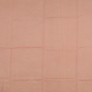 Grey Handloom Chanderi Cotton Saree With Printed Floral Motifs-Grey