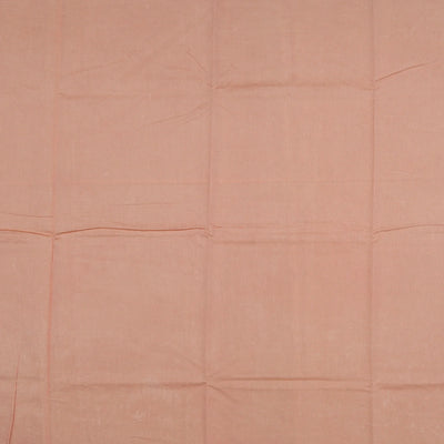 Grey Handloom Chanderi Cotton Saree With Printed Floral Motifs-Grey