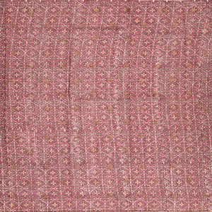 Cream Chanderi Cotton Saree Printed With Floral Motifs & Buttas-Cream