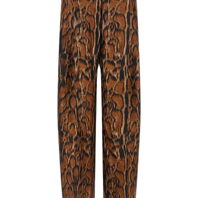 Alberto Biani Lynx Print Pants