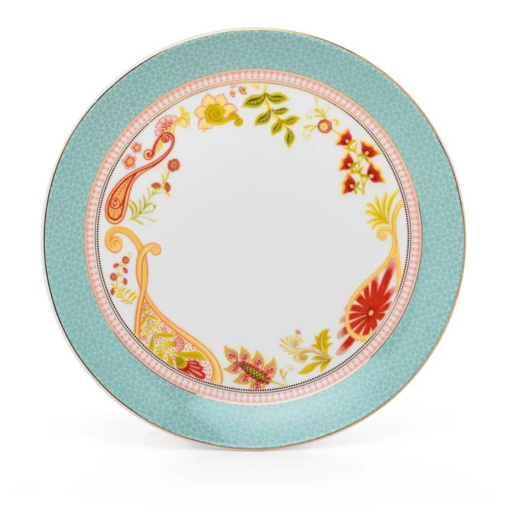 Urmi Fiesta Ceramic Dinner Set | Set of 34 Pcs
