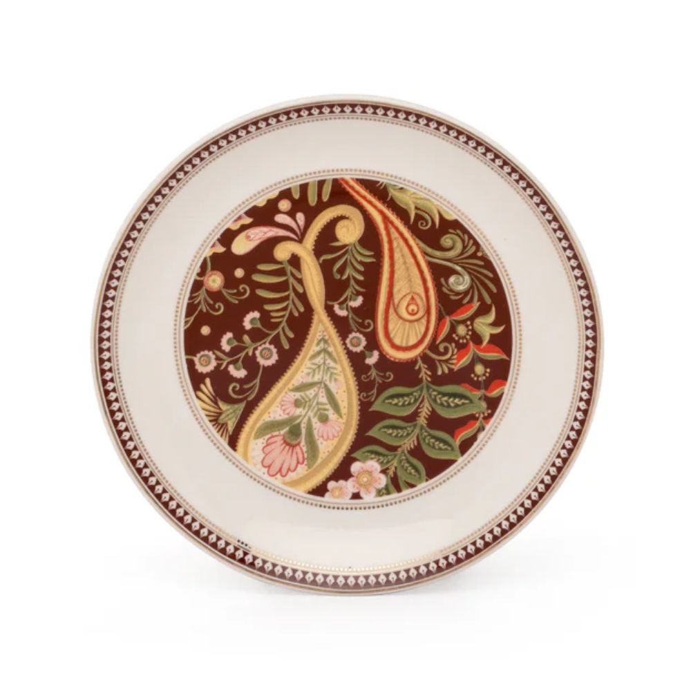 Urmi Ceramic Fiesta Dinner Set | Set of 34 Pcs