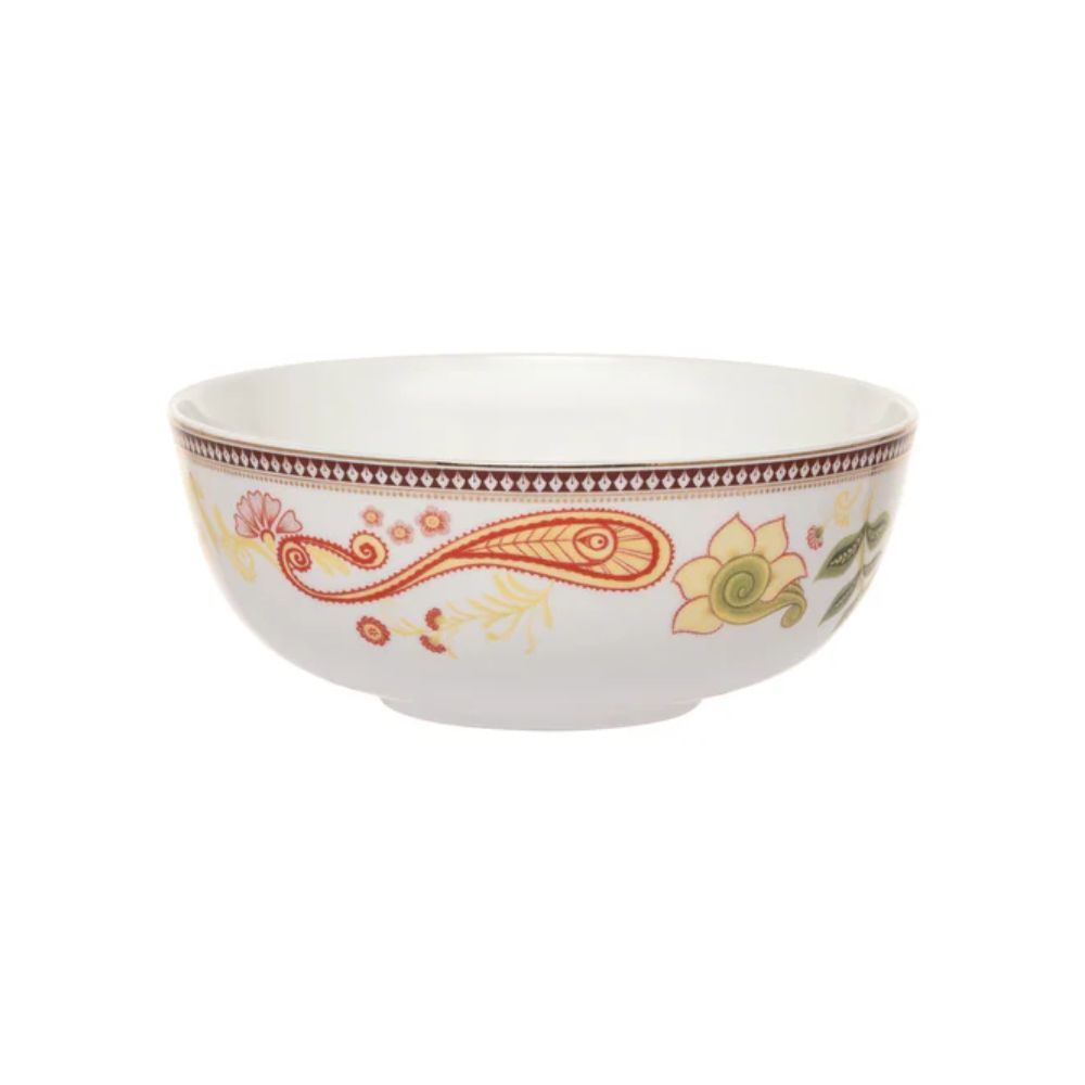 Urmi Ceramic Fiesta Dinner Set | Set of 34 Pcs