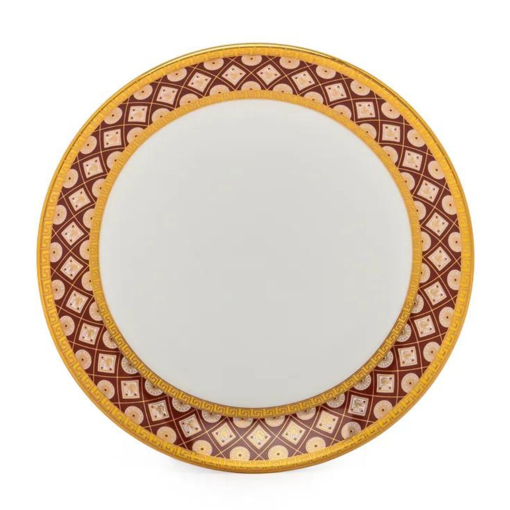 Urmi Royal Velvet Dinner Set | Set of 38 Pcs