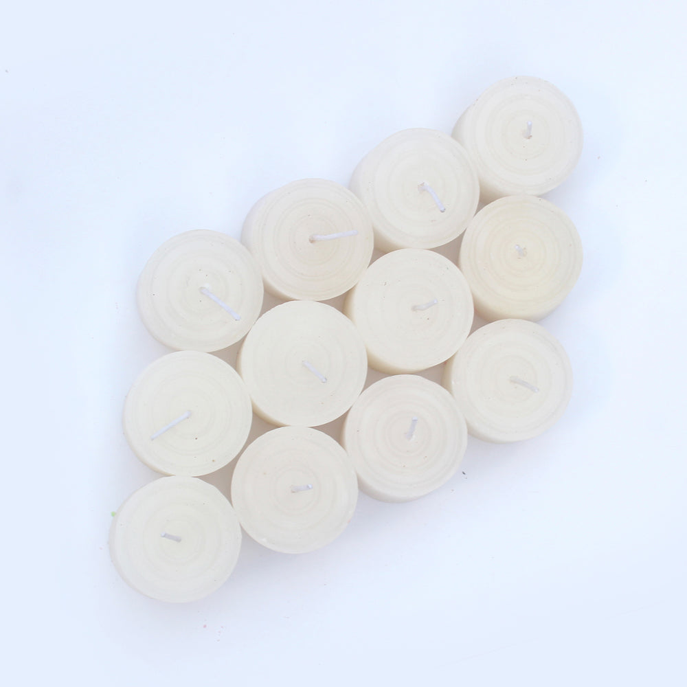Aromatic Pillar Perfumed Candles (Set Of 12)