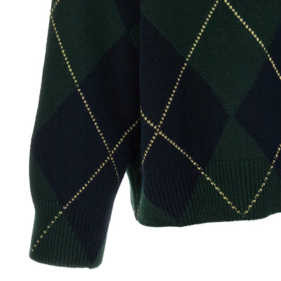 Be You Diamond-shaped Crew Neck Sweater