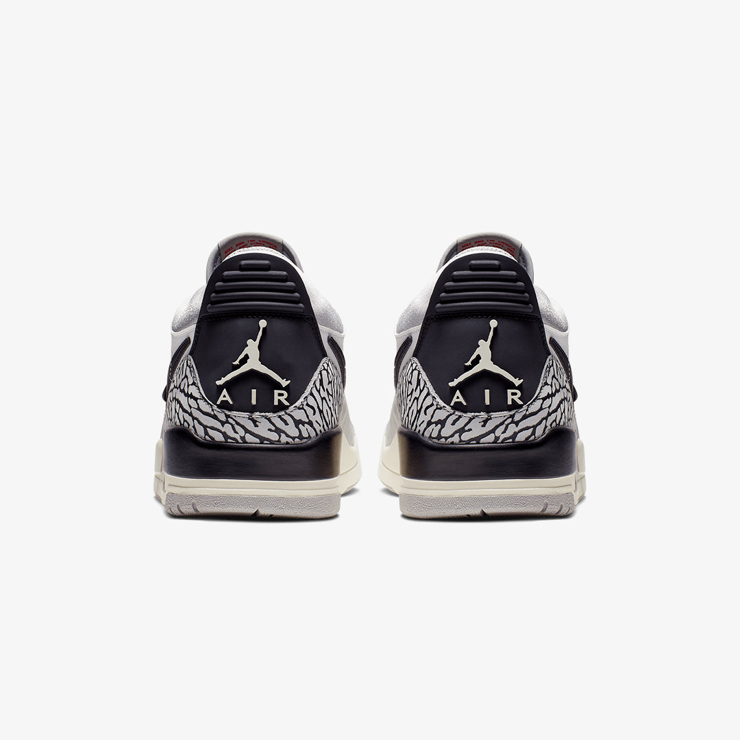 Jordan | AIR JORDAN LEGACY 312 LOW  { SUMMIT WHITE/FIRE RED-TECH GREY-BLACK