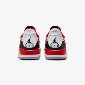 Jordan | AIR JORDAN LEGACY 312 LOW  { WHITE/FIRE RED-BLACK-WOLF GREY
