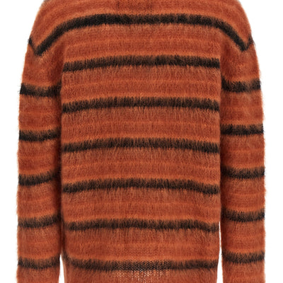 Marni Brushed Striped Cardigan