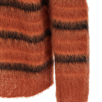 Marni Brushed Striped Cardigan